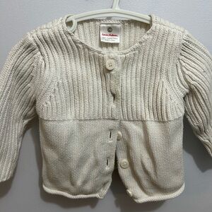 Hanna Andersson Cream Knit Sweater